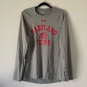 NWOT Under Armour UMD Long Sleeve T-Shirt